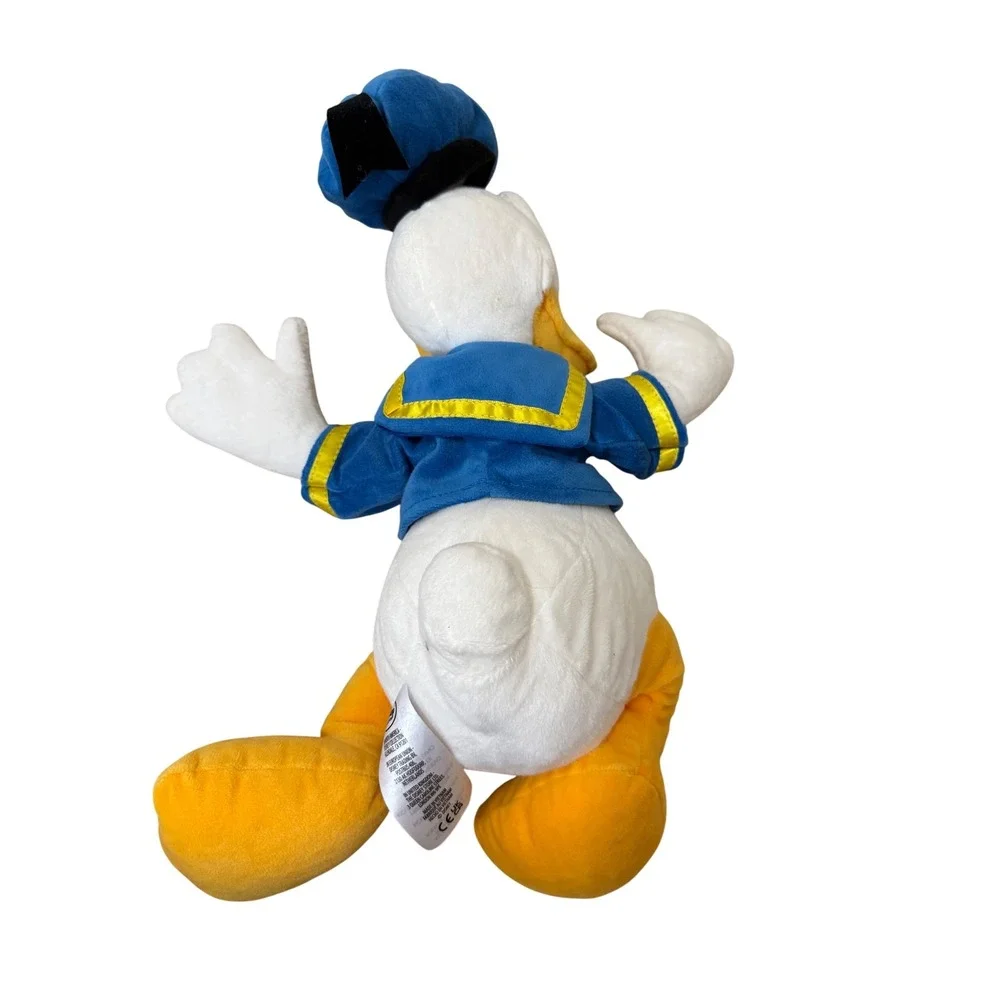 Disney‎ Donald Duck Plush Beanbag Doll Blue Sailor Outfit Collectible